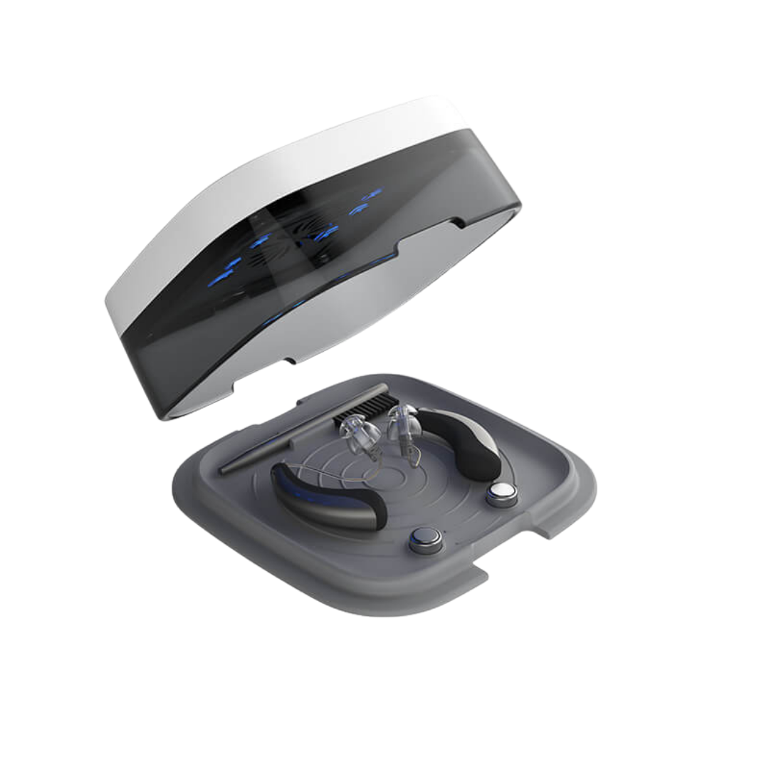 Secador de audífonos eléctrico